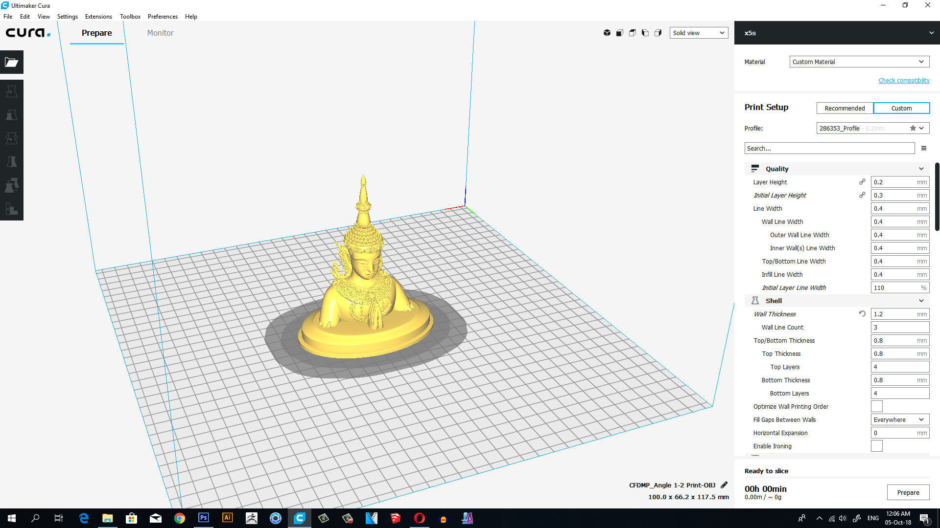 The Angle Thai Pattern - 3D Printing Model 3D print model_23