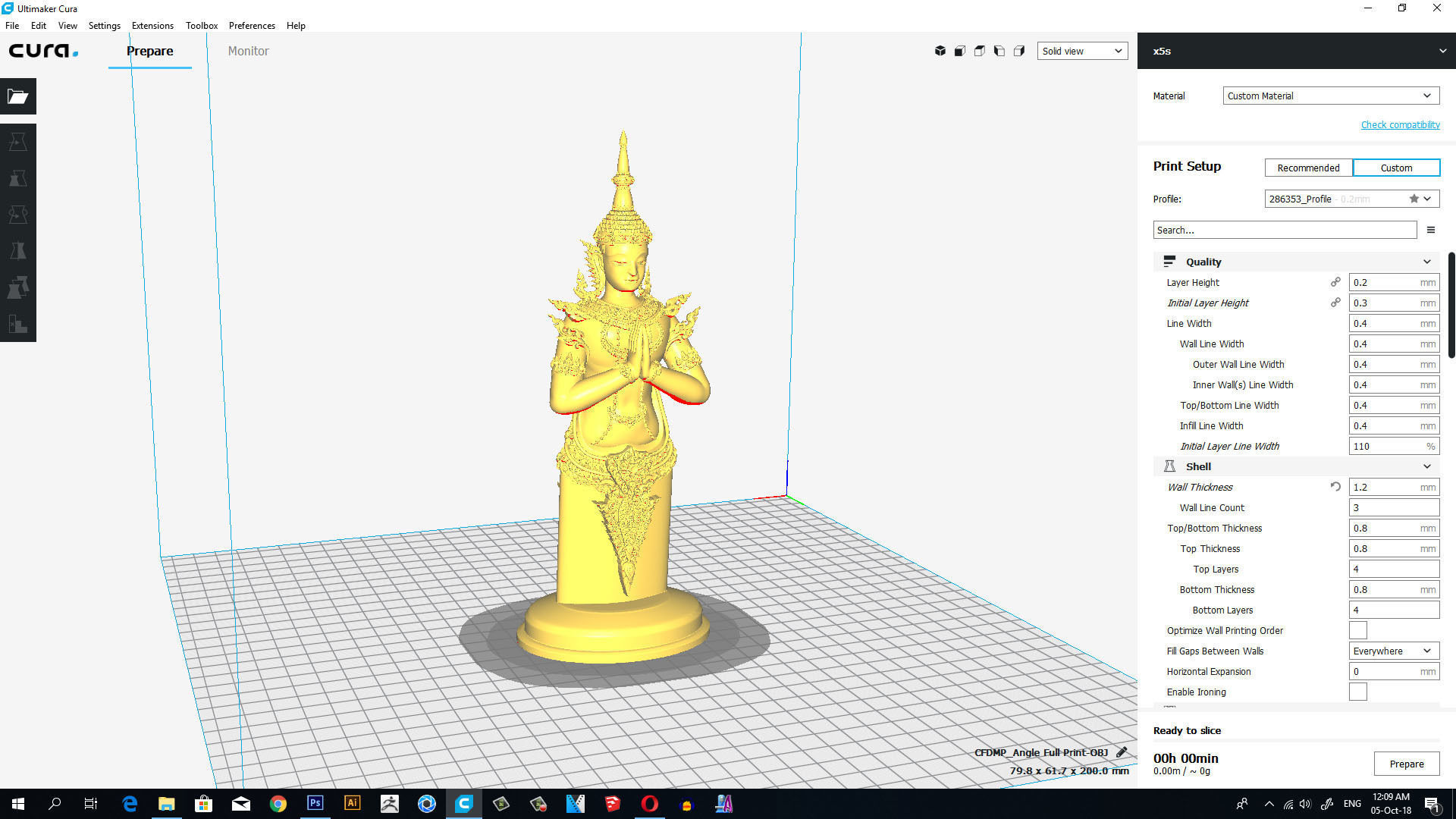 The Angle Thai Pattern - 3D Printing Model 3D print model_22