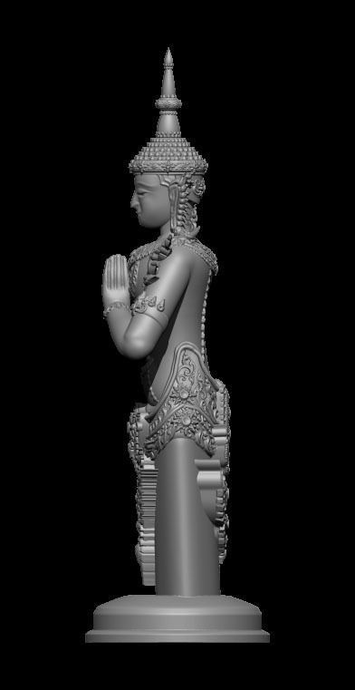 The Angle Thai Pattern - 3D Printing Model 3D print model_7