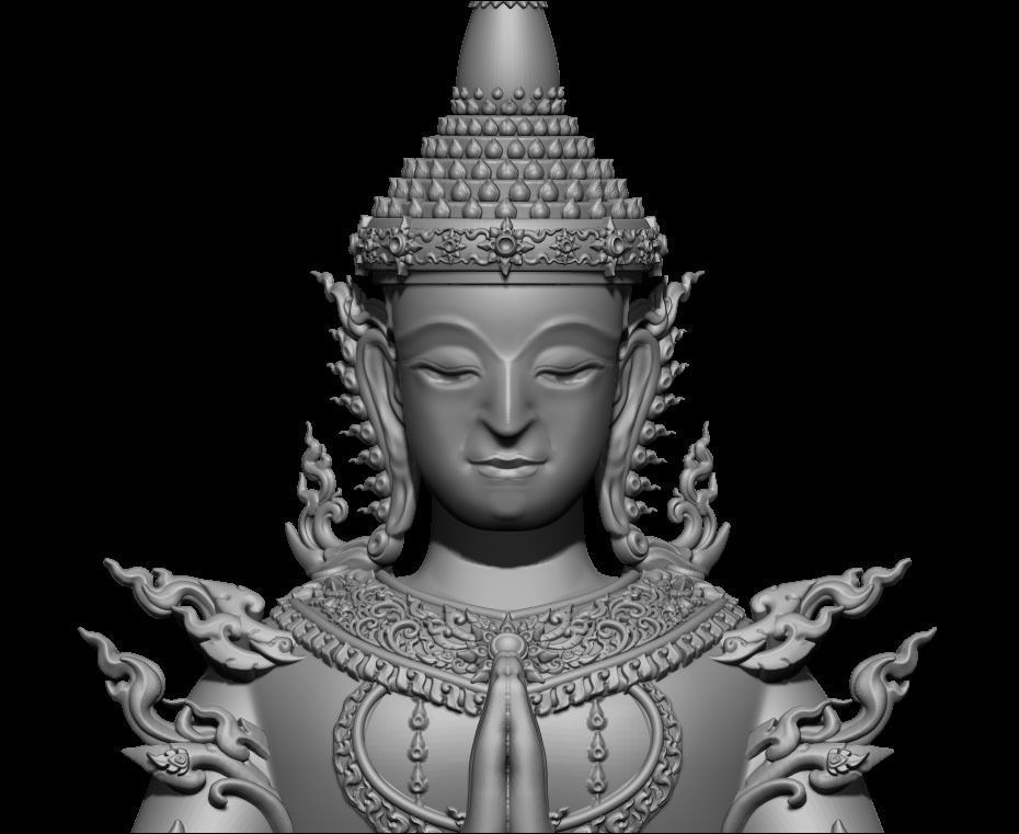 The Angle Thai Pattern - 3D Printing Model 3D print model_9