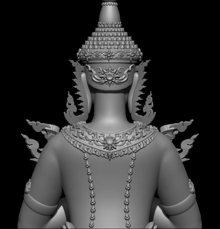 The Angle Thai Pattern - 3D Printing Model 3D print model_13