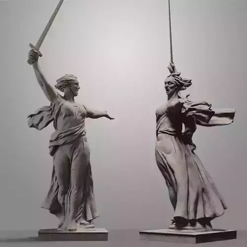 Rodina Mat Sculpture