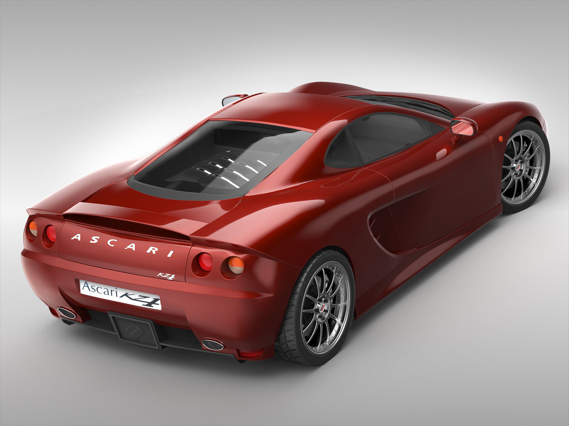 Ascari KZ1 British Sports Car 3D model | CGTrader