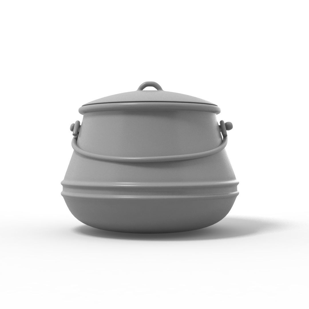 cauldron 3D model_2