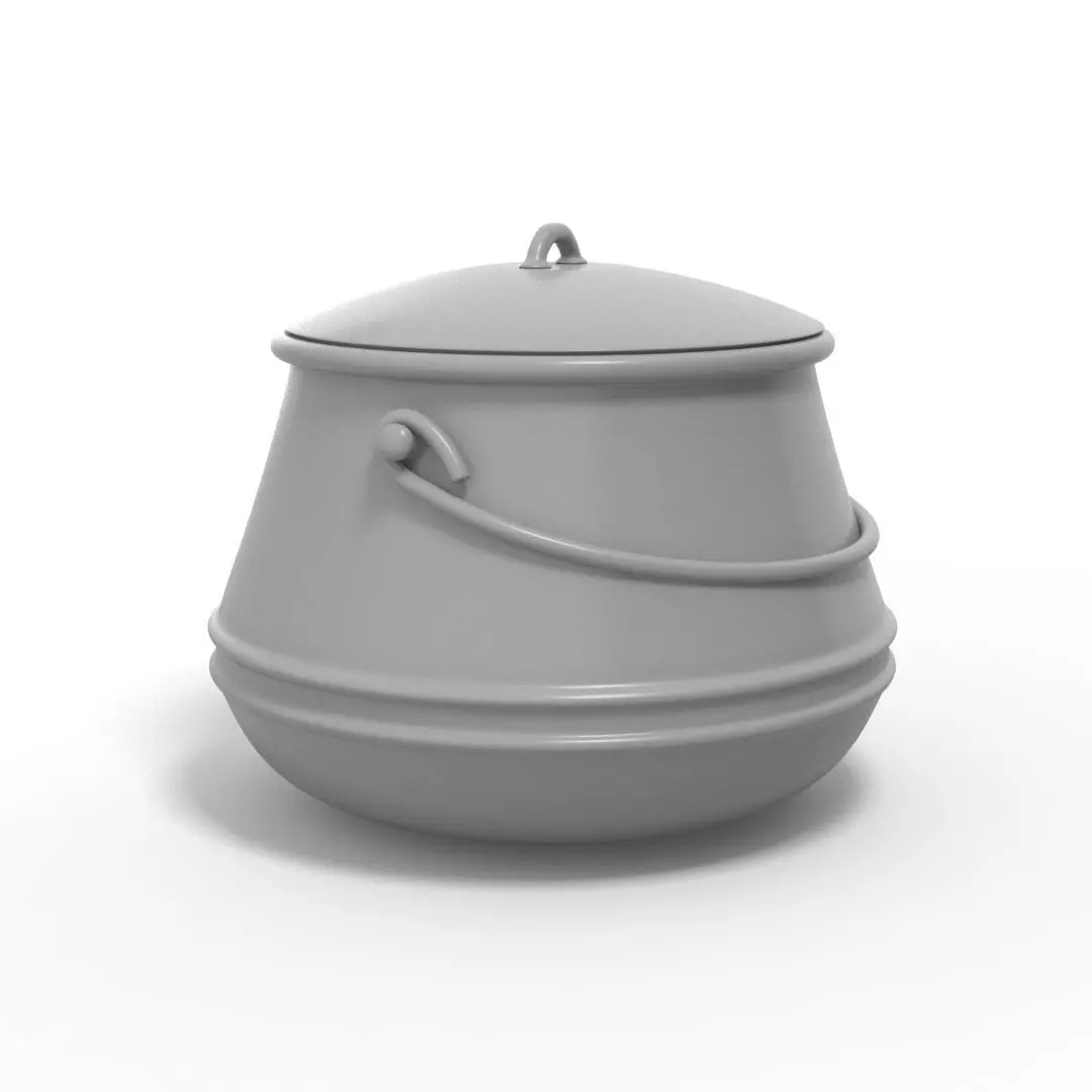 cauldron 3D model_0