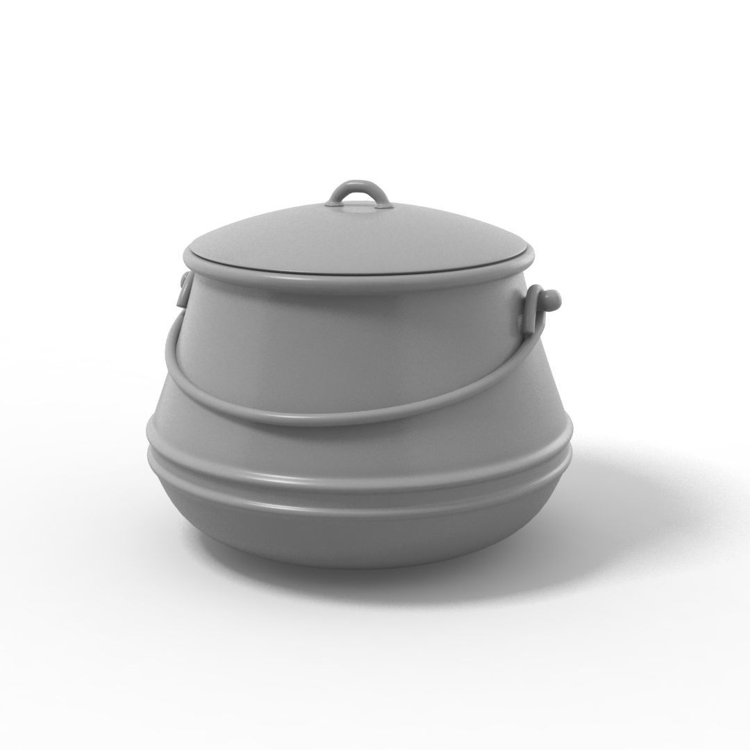 cauldron 3D model_1