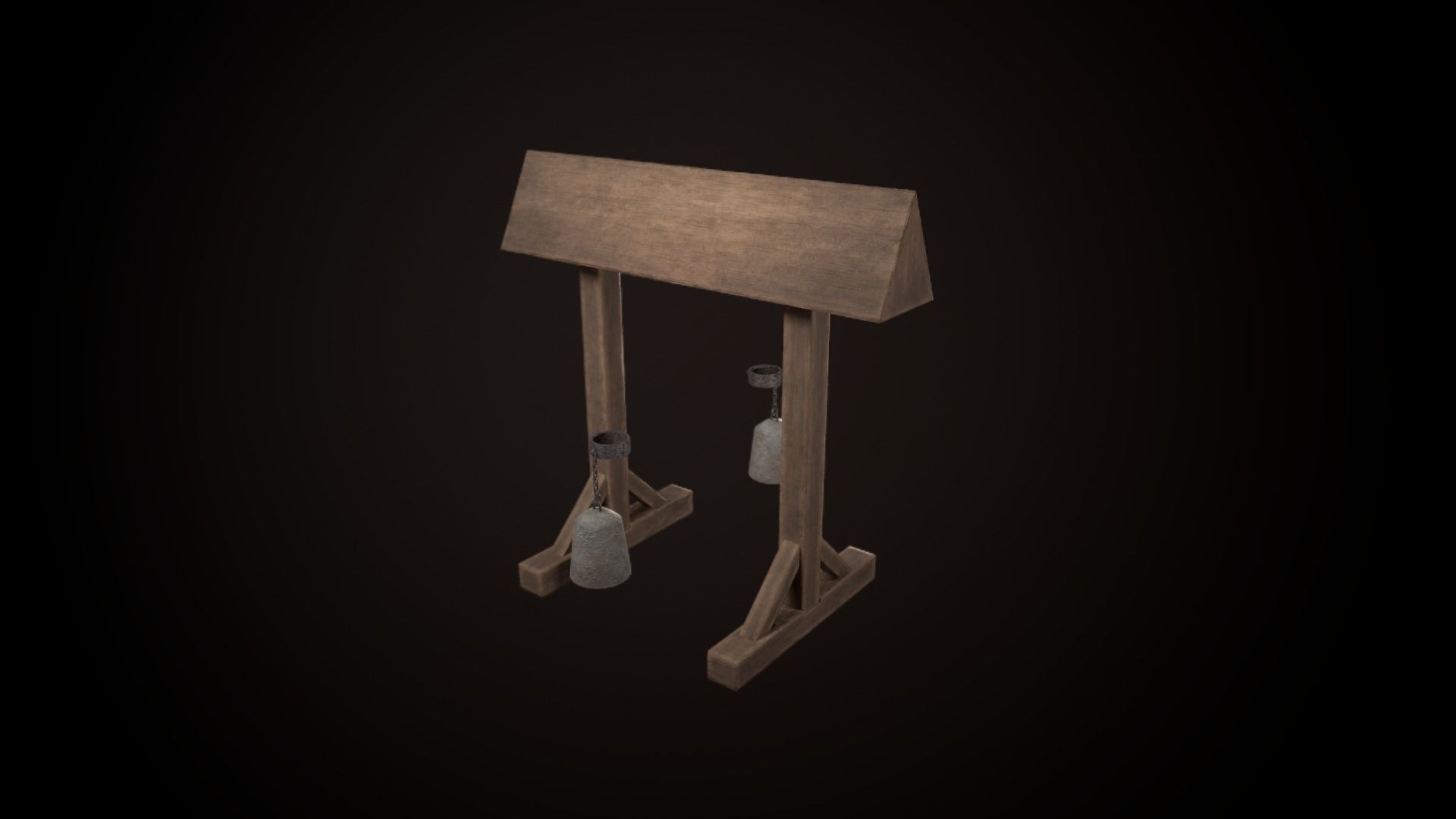 Wooden Horse 3D asset CGTrader