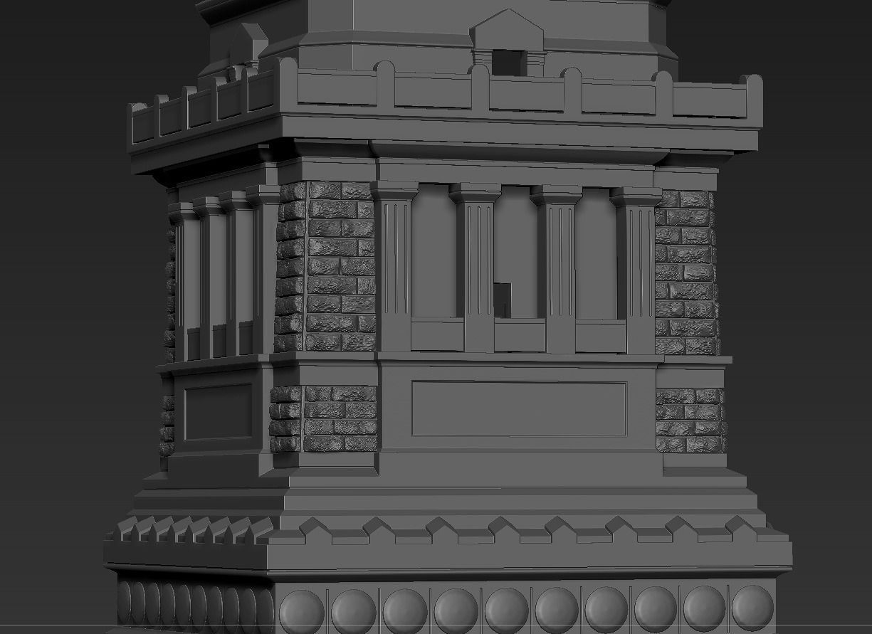 Statue of Liberty 3D model_16
