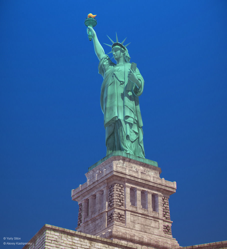 Statue of Liberty 3D model_12