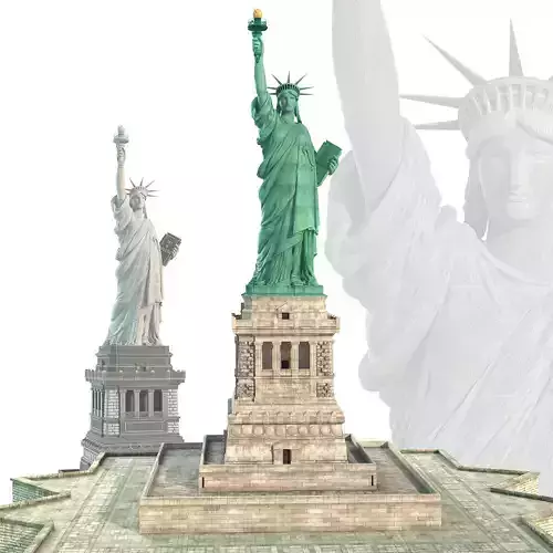Statue of Liberty 3D model