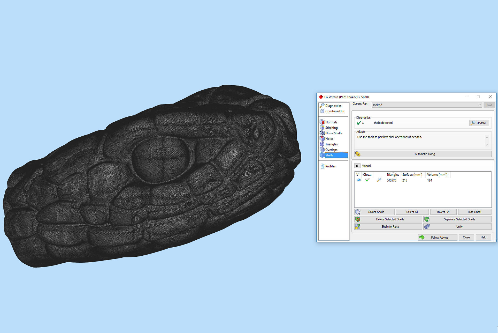 Snake Heads 3D print model_8