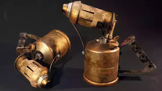 Parafin Blow Torch PBR Optimized