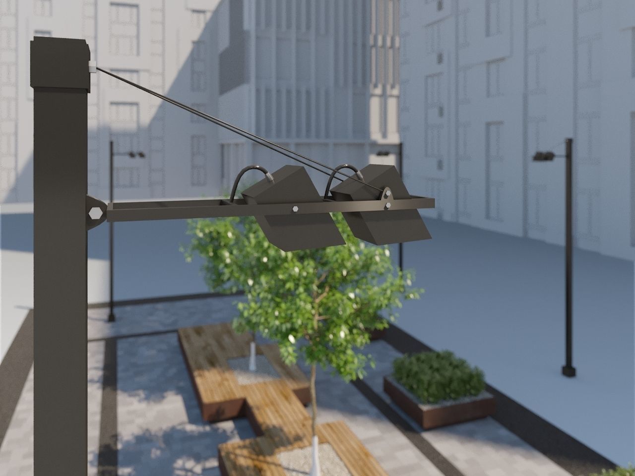 Street Decor part 021 3D model_3