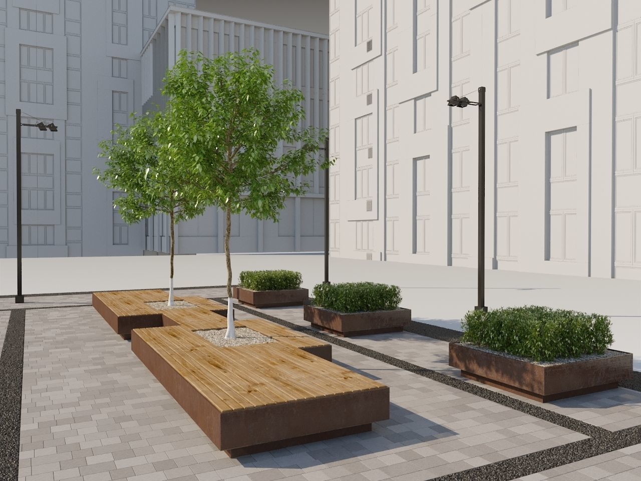 Street Decor part 021 3D model_1