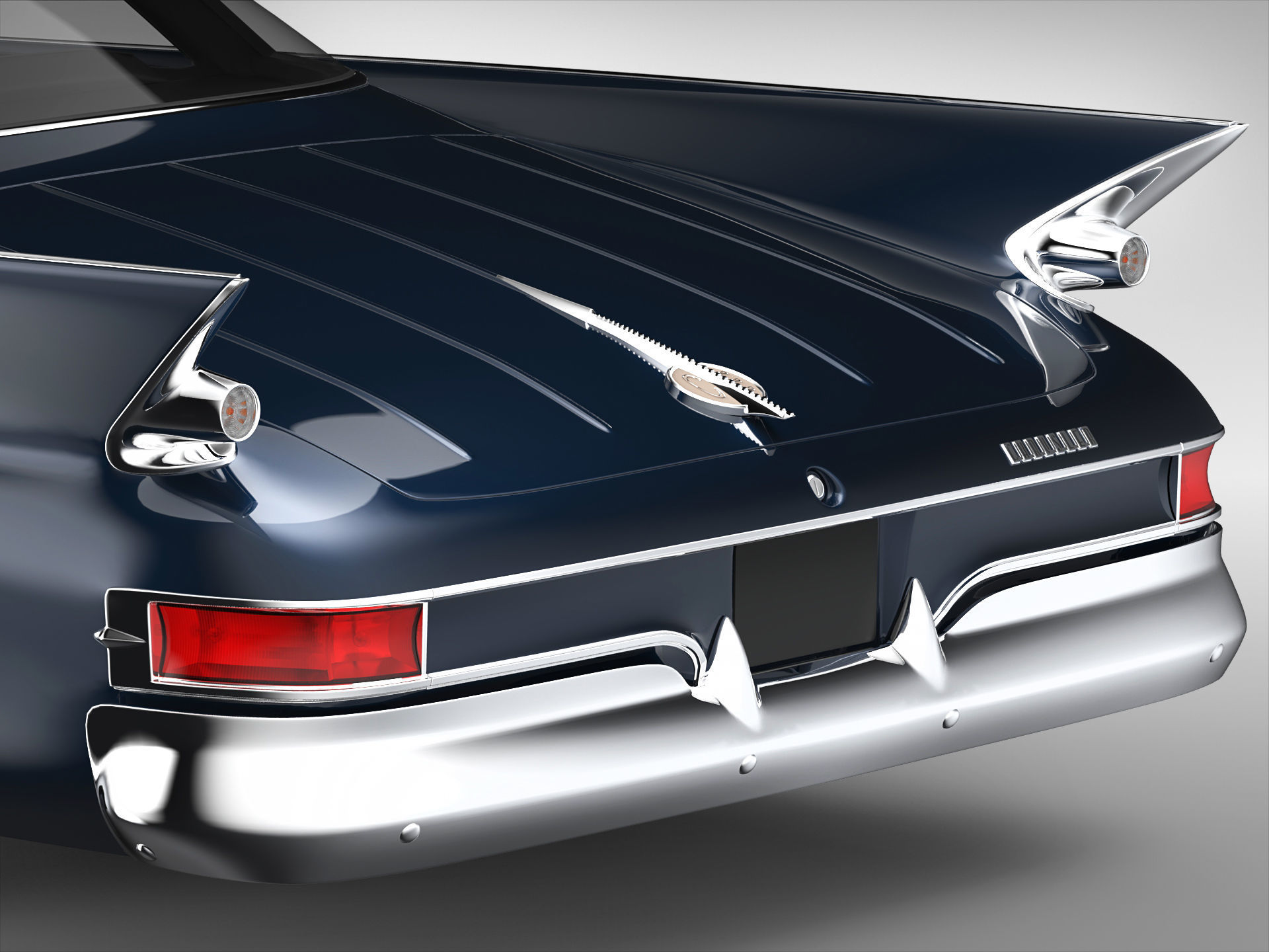 Chrysler Newport 1961 3D model_7
