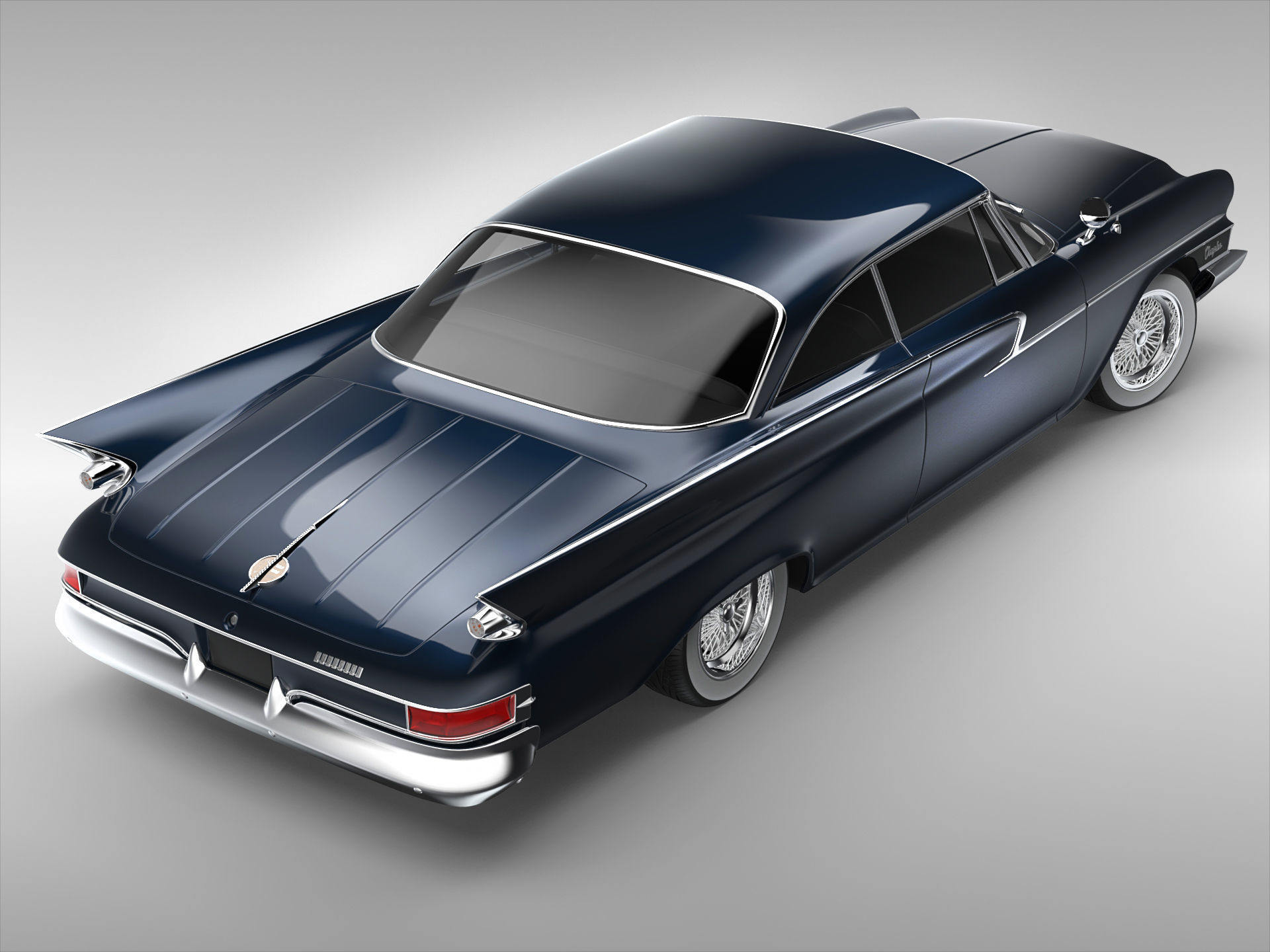 Chrysler Newport 1961 3D model_2