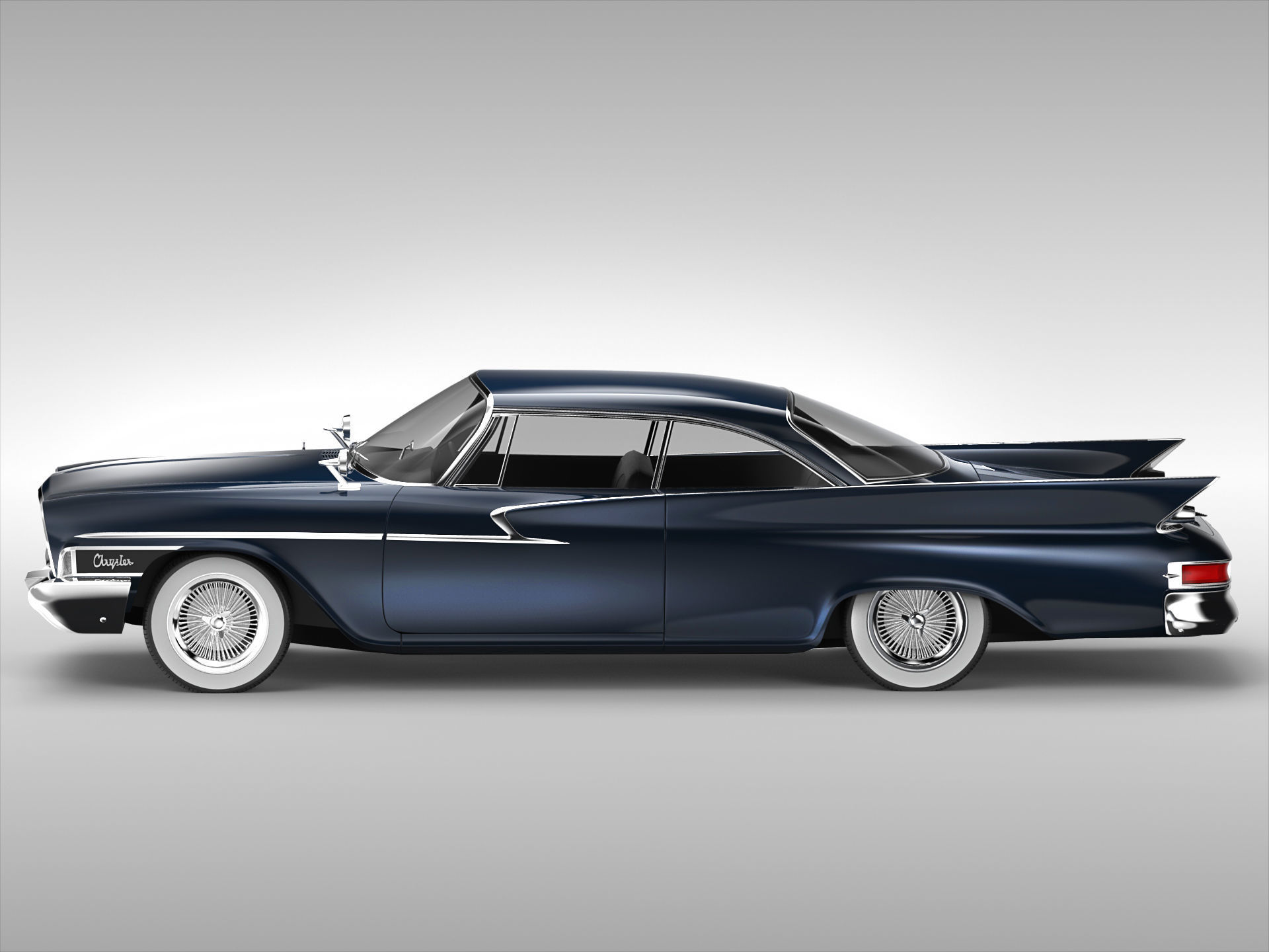 Chrysler Newport 1961 3D model_8