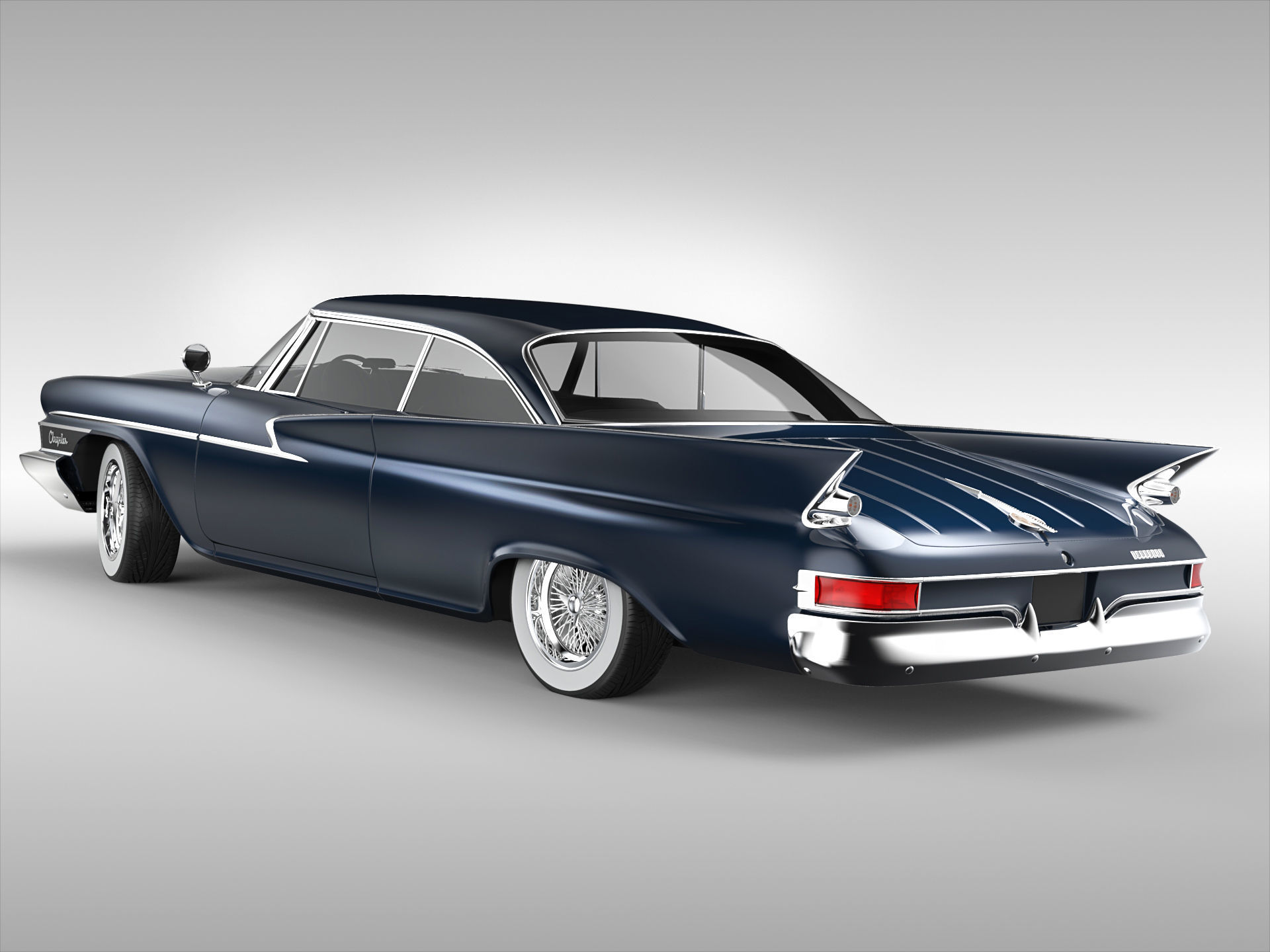 Chrysler Newport 1961 3D model_1