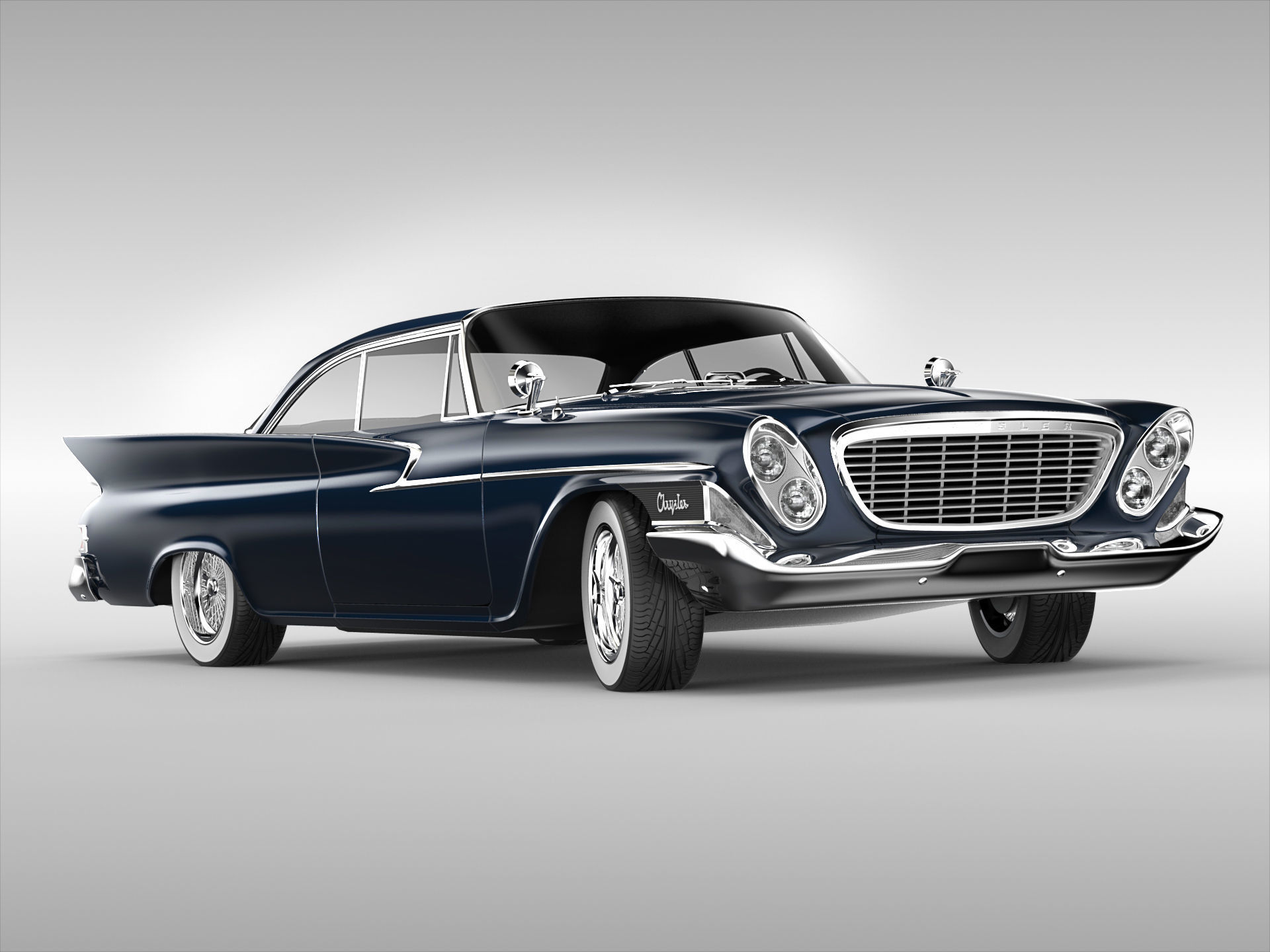 Chrysler Newport 1961 3D model_3