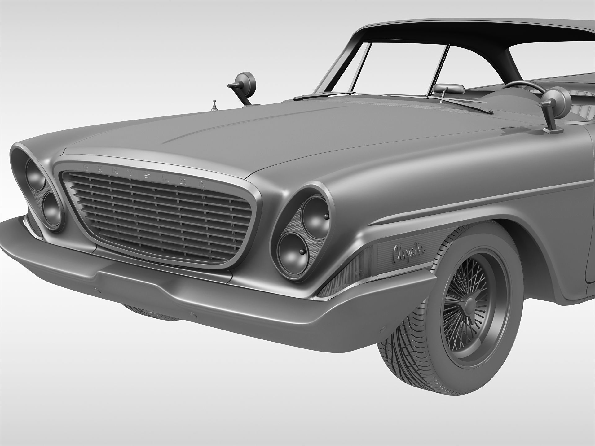 Chrysler Newport 1961 3D model_12
