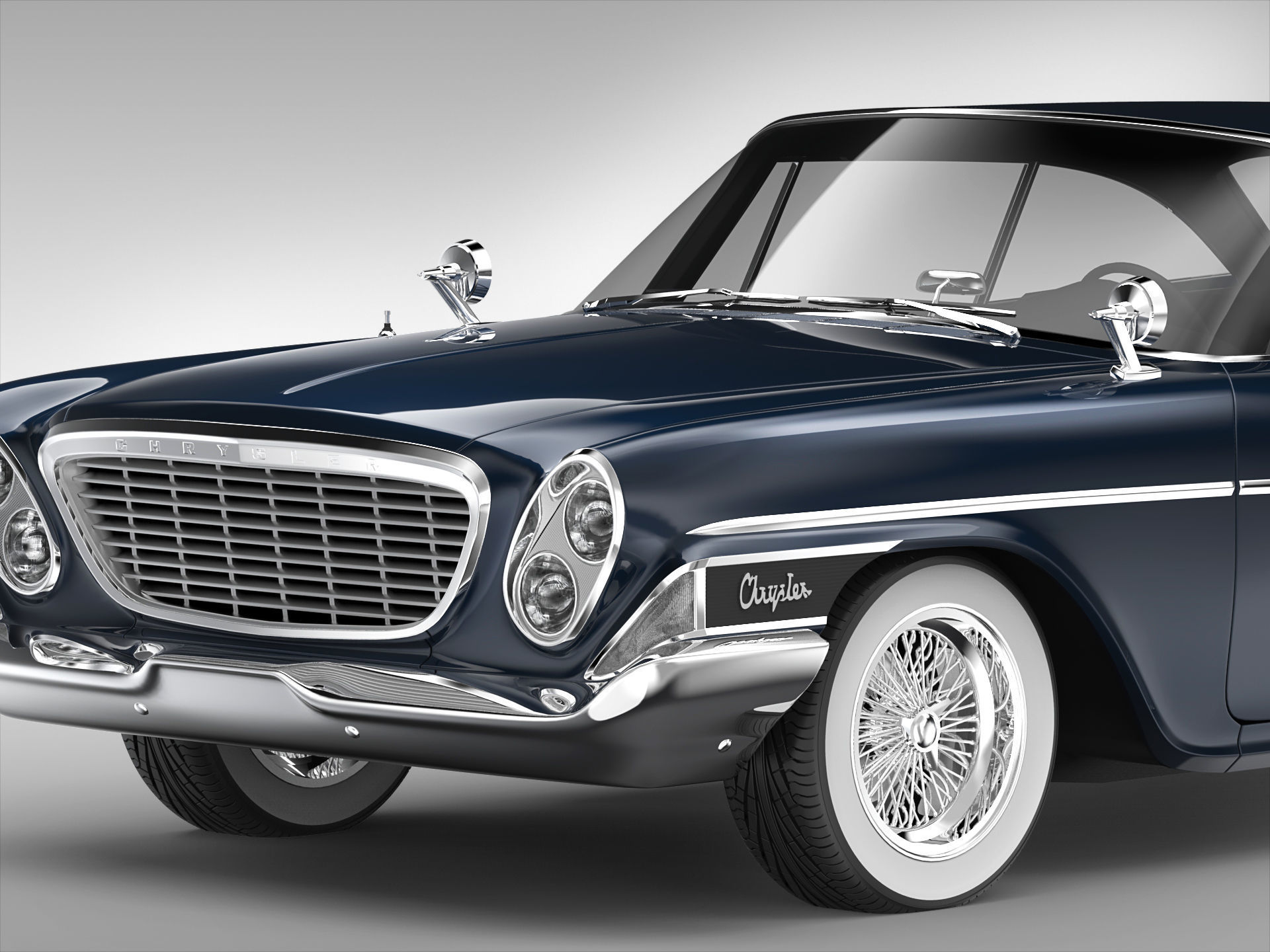 Chrysler Newport 1961 3D model_6