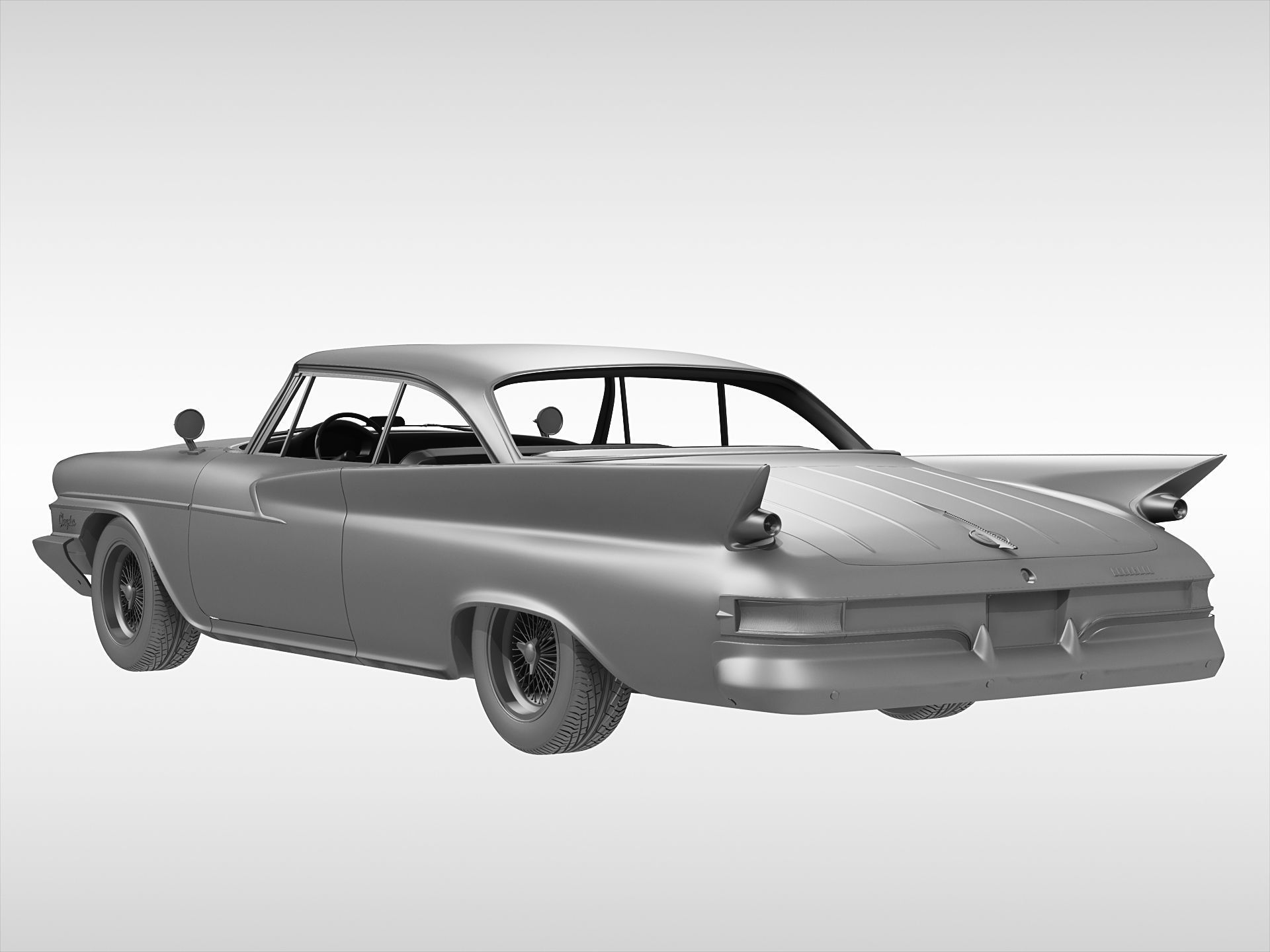 Chrysler Newport 1961 3D model_10