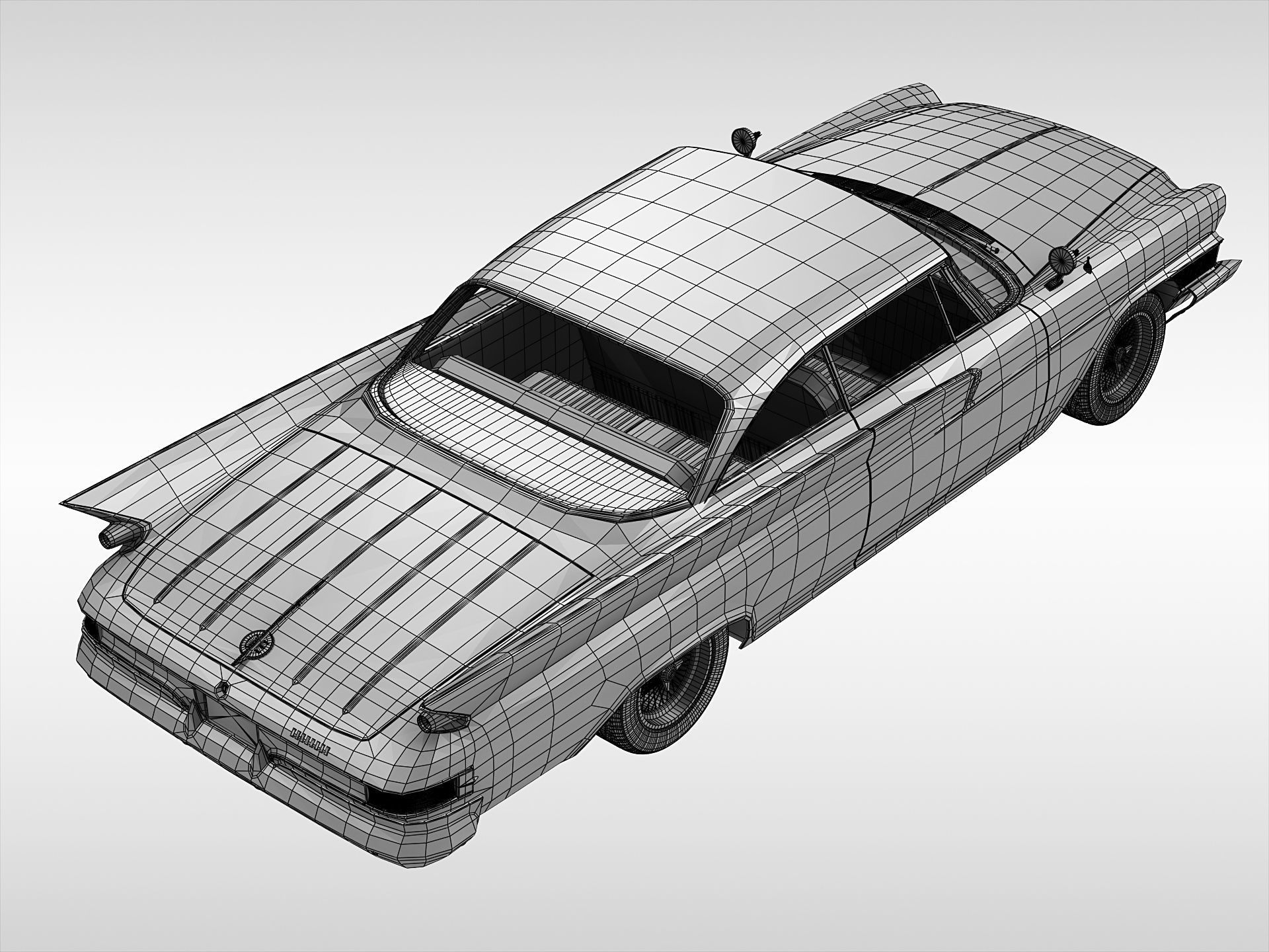 Chrysler Newport 1961 3D model_16
