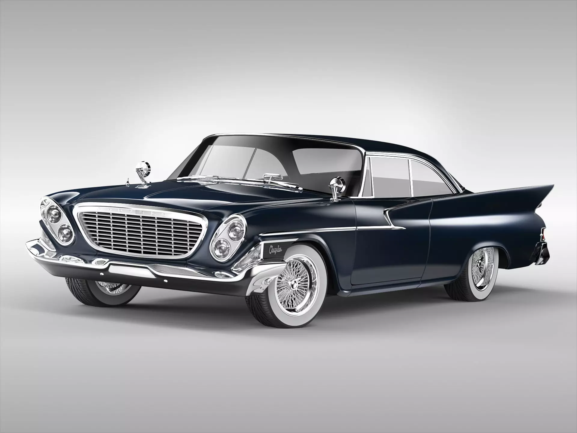 Chrysler Newport 1961 3D model_0