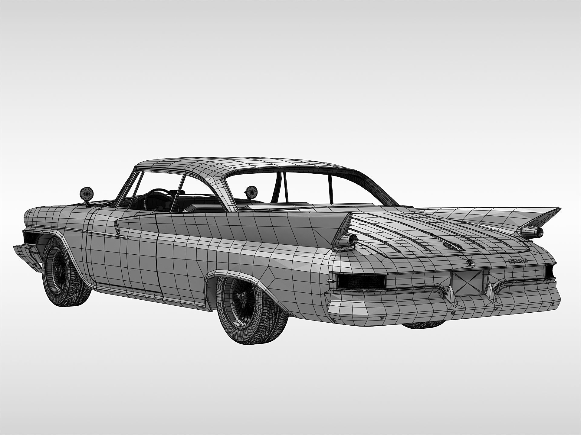 Chrysler Newport 1961 3D model_15