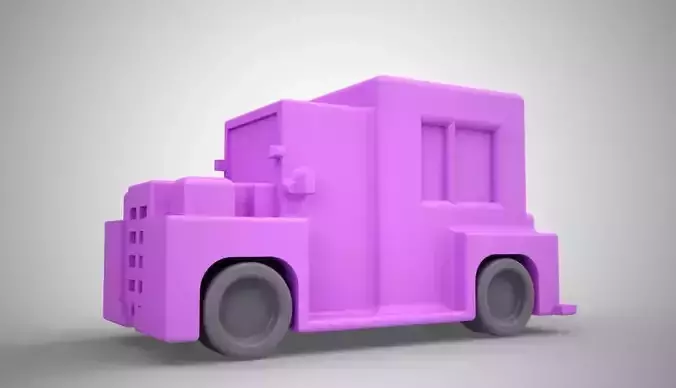 Toy Truck 3D print model