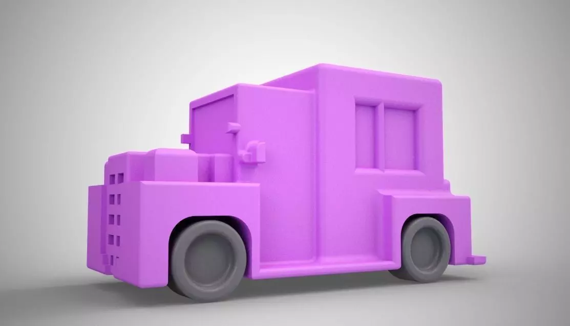 Toy Truck 3D print model