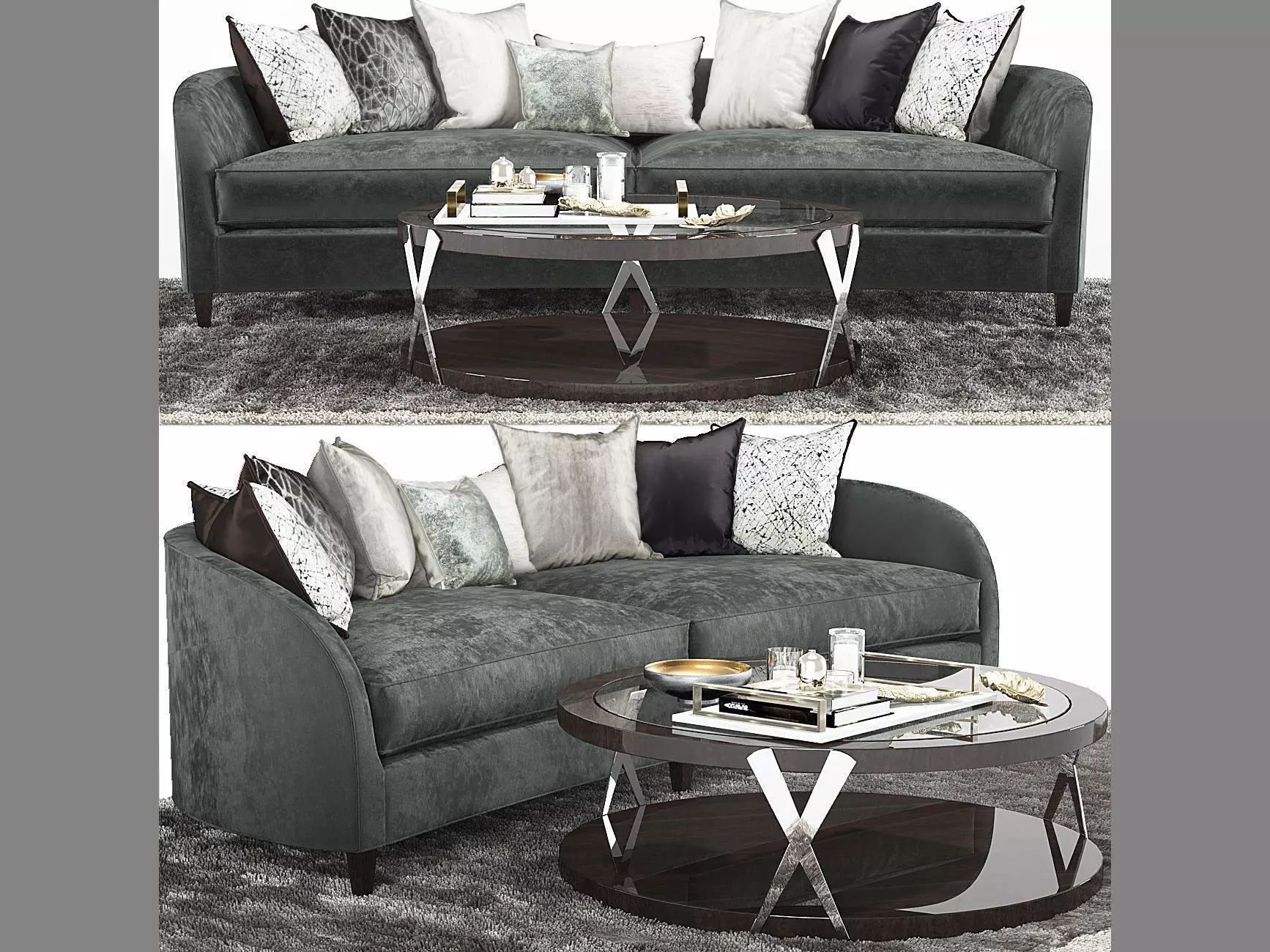 The Sofa and Chair Company RICHMOND Sofa 3D model_0