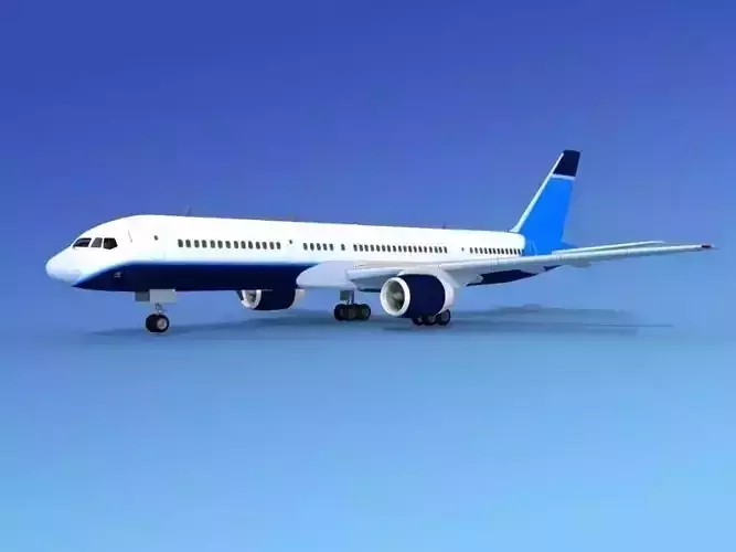 Boeing 757-200 Corporate 6 3D model