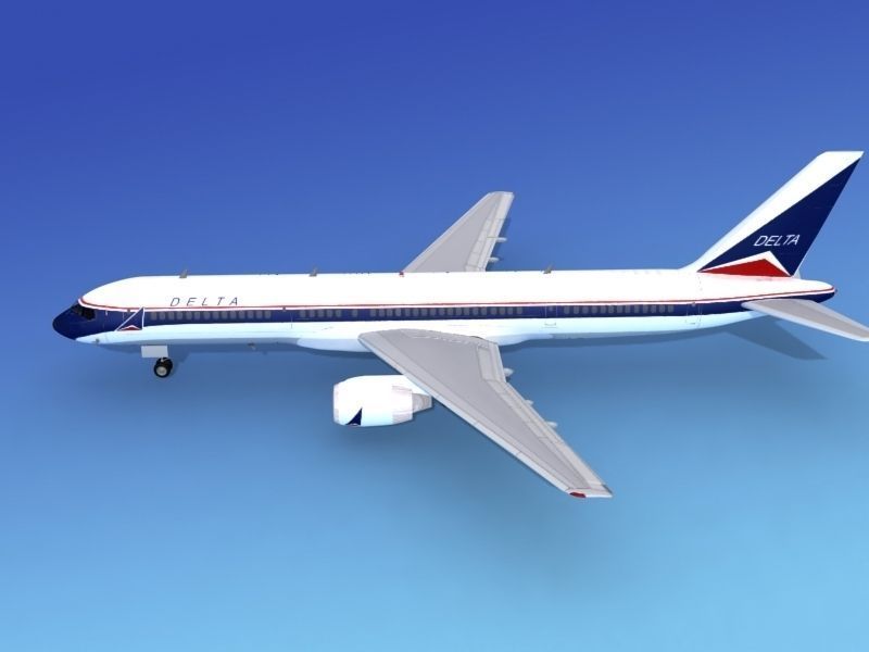 Boeing 757-200 Delta 1 3D model_9