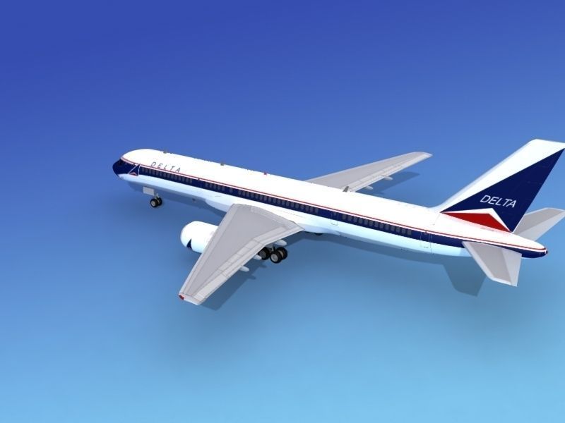 Boeing 757-200 Delta 1 3D model_8