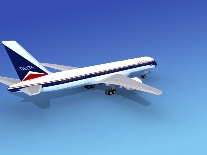 Boeing 757-200 Delta 1 3D model_5