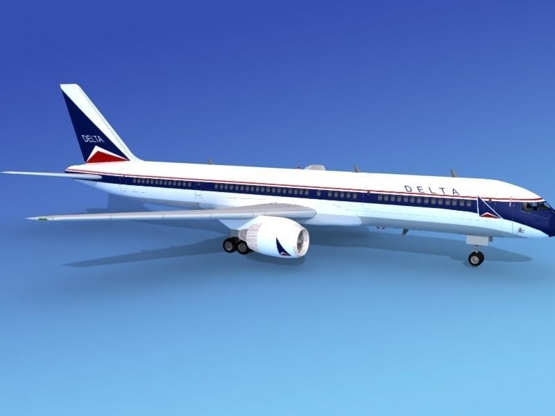 Boeing 757-200 Delta 1 3D model_3