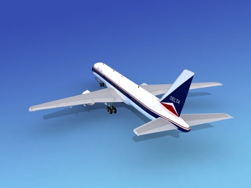 Boeing 757-200 Delta 1 3D model_7
