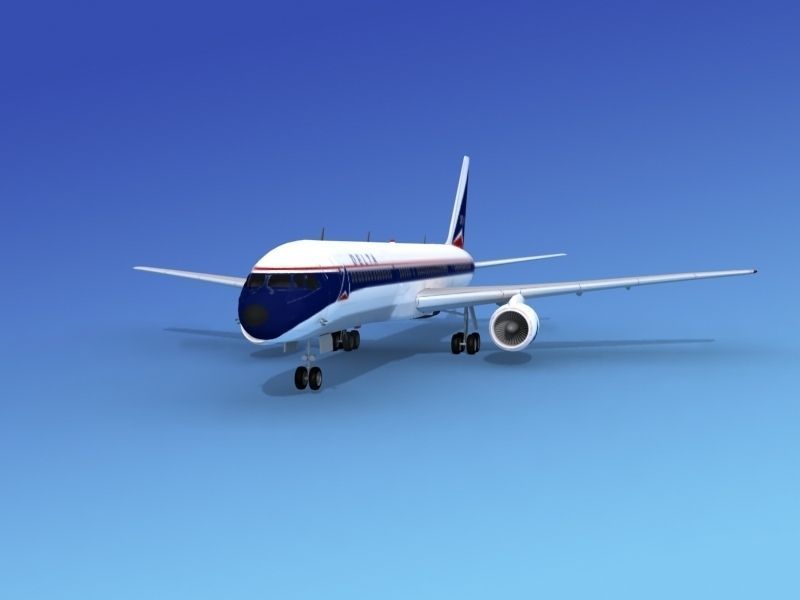 Boeing 757-200 Delta 1 3D model_1
