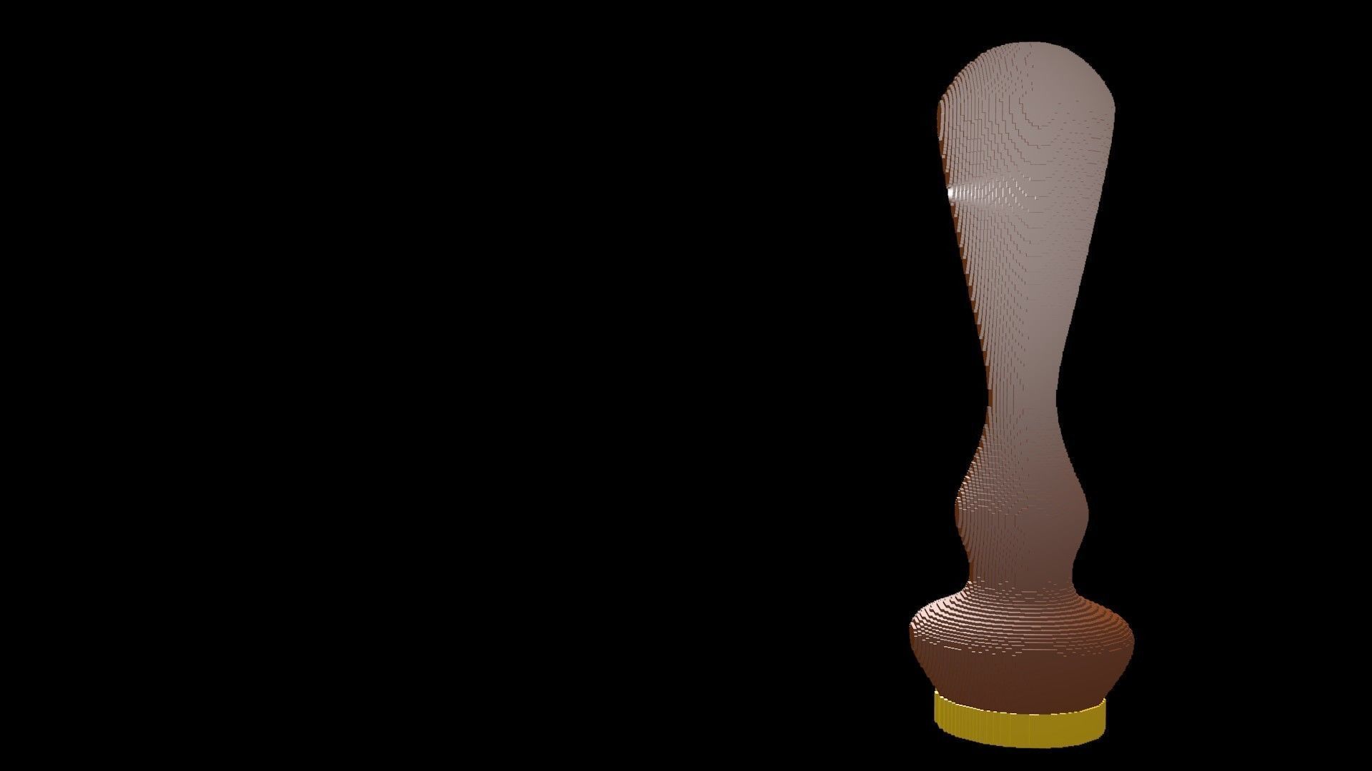 Rubber Stamp voxel 4 3D model_3