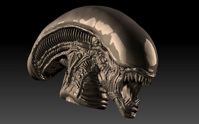 xenomorph inspired Alien 3  3d print 3D print model
