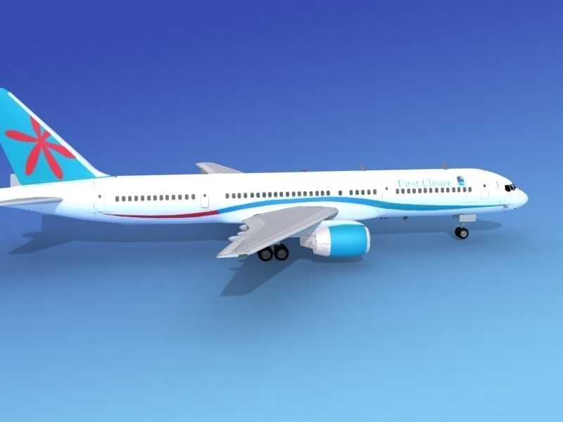 Boeing 757-200 First Choice 3D model_6