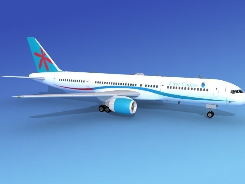 Boeing 757-200 First Choice 3D model_3