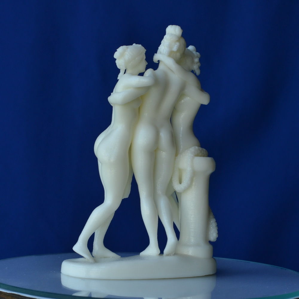 The Three Graces at the Hermitage Museum Russia remix Free 3D print model_4