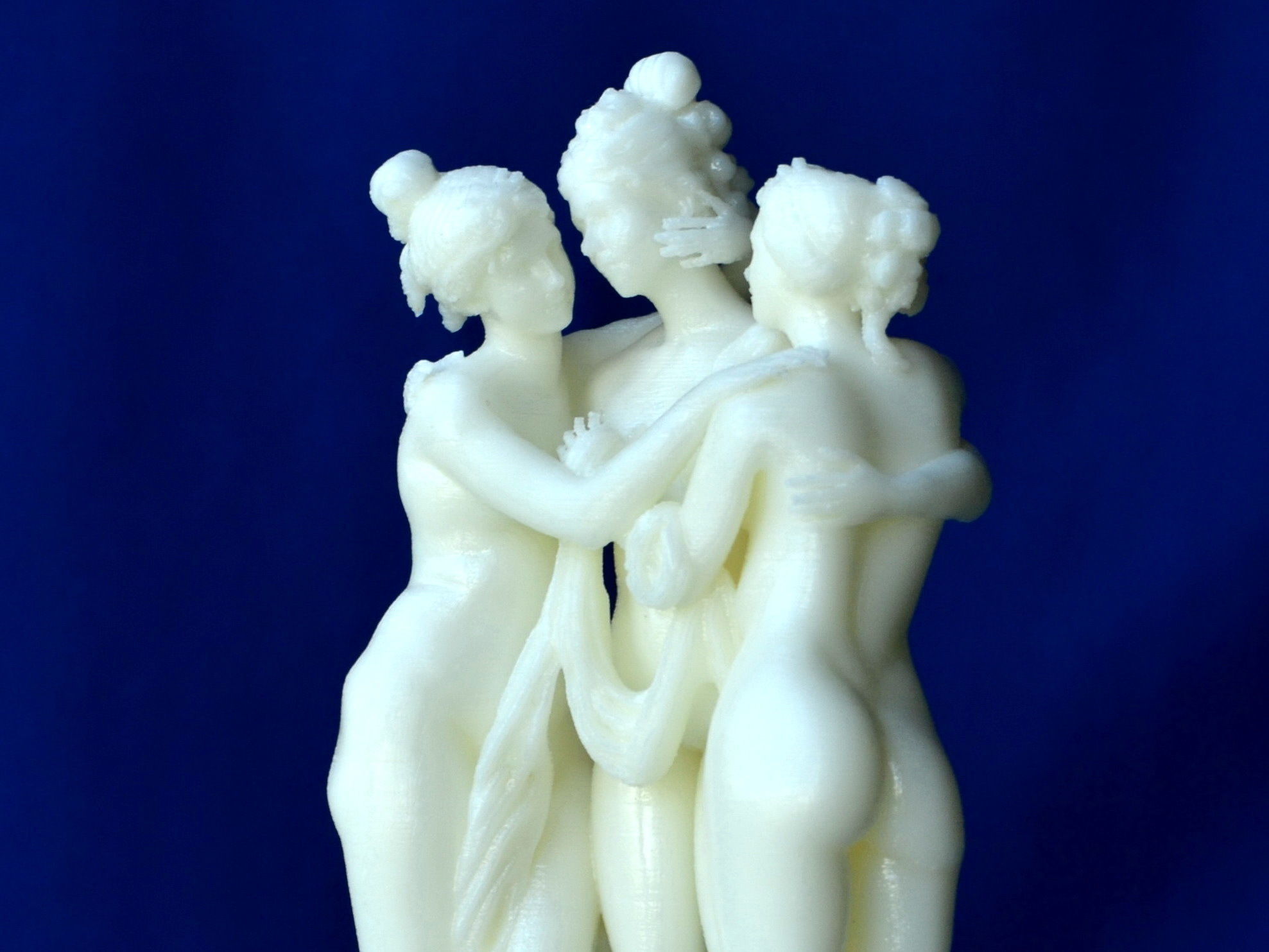 The Three Graces at the Hermitage Museum Russia remix Free 3D print model_1