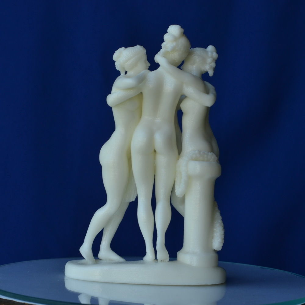 The Three Graces at the Hermitage Museum Russia remix Free 3D print model_5