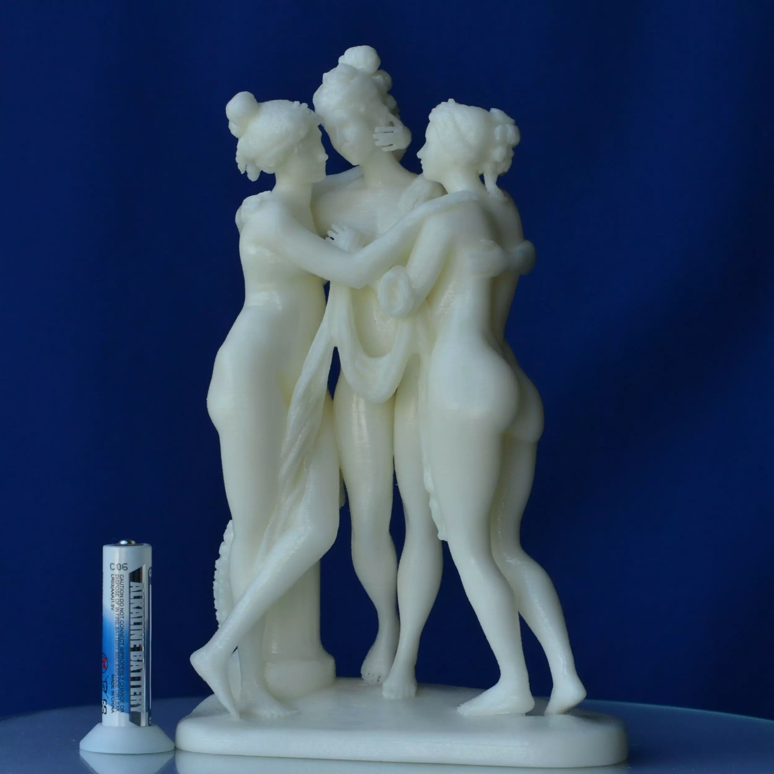 The Three Graces at the Hermitage Museum Russia remix Free 3D print model_0