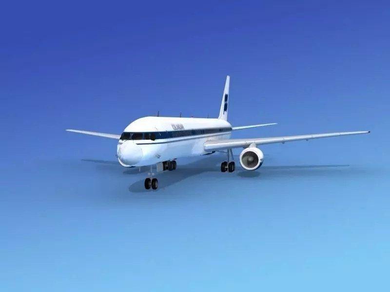 Boeing 757-200 Iceland Air 3D model_0