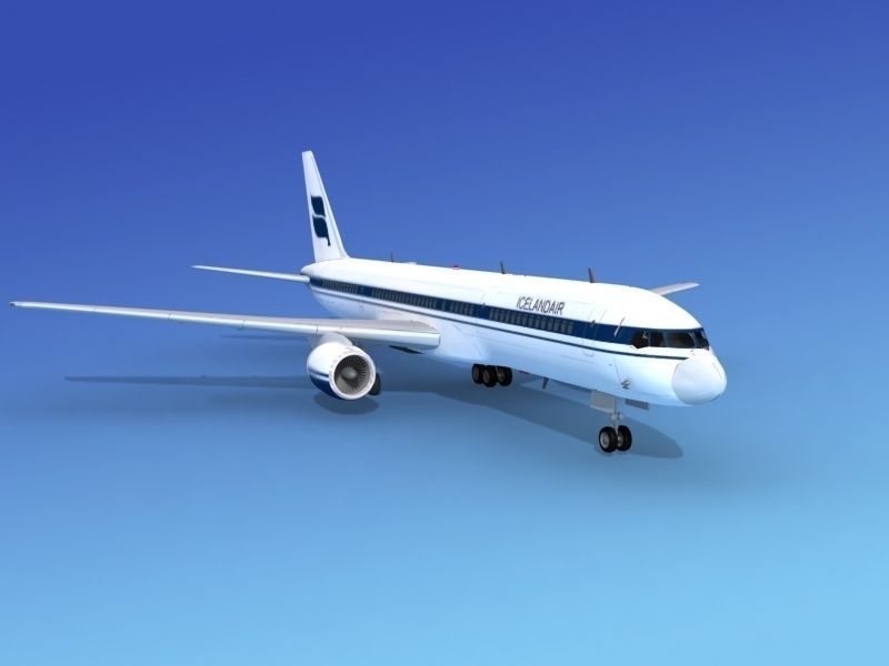 Boeing 757-200 Iceland Air 3D model_2