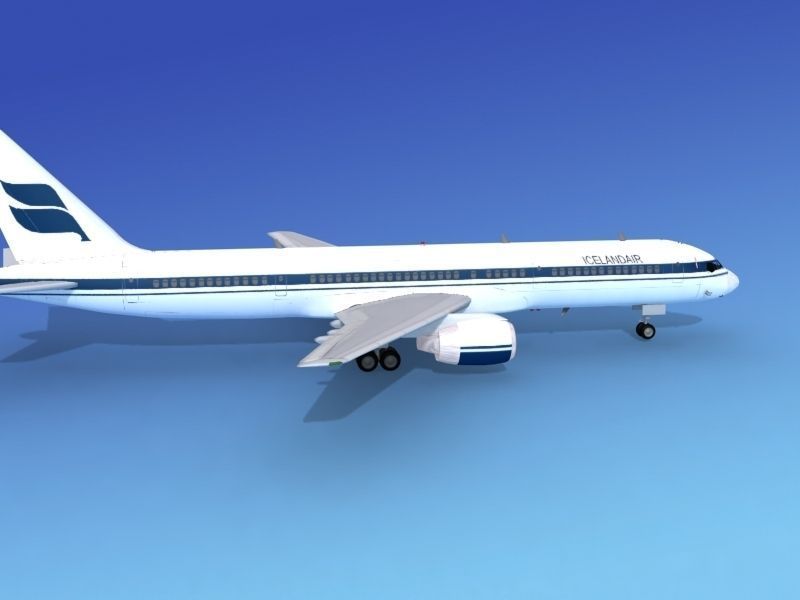 Boeing 757-200 Iceland Air 3D model_4